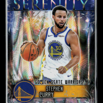 2025 Topps Chrome Serenity Stephen Curry #SY-3 Wave