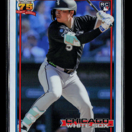 2023 Topps Chrome 75 Years of Baseball Munetaka Murakami #91CB-22 RC