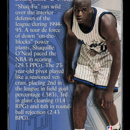 1995 Fleer Metal Steel Tower Shaquille O'Neal #7 of 10