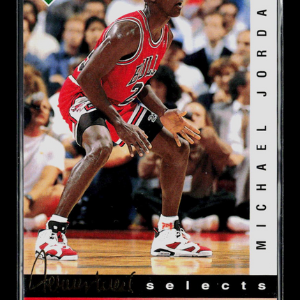 1992 Upper Deck Jerry West Selects Michael Jordan #JW1