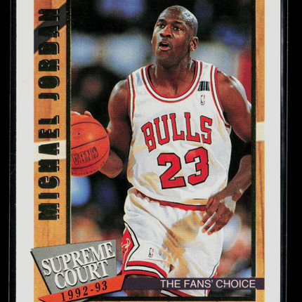 1993 NBA Hoops Supreme Court Michael Jordan #SC1