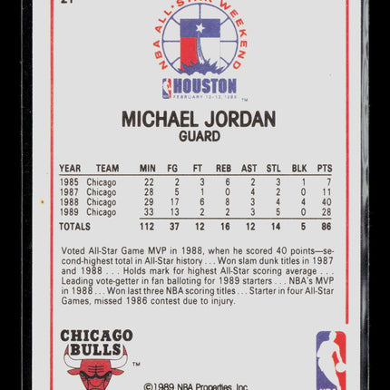 1989 Hoops Michael Jordan #21