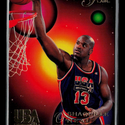 1994 Fleer Flair Dreamscapes Shaquille O'Neal #80