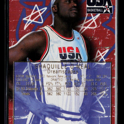 1994 Fleer Flair Dreamscapes Shaquille O'Neal #80
