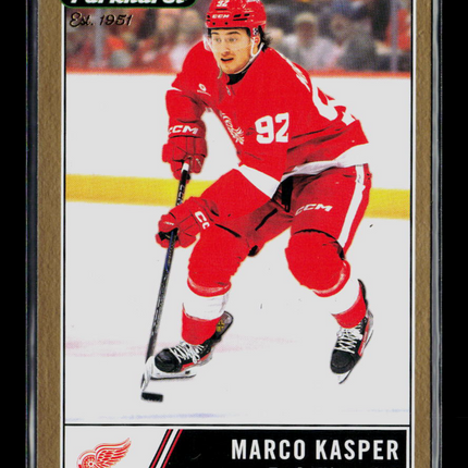 2025 Parkhurst Hockey Marco Kasper #176 Gold