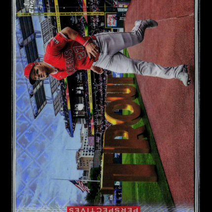 2026 Topps Chrome Perspectives Logofractor Mike Trout #P-5