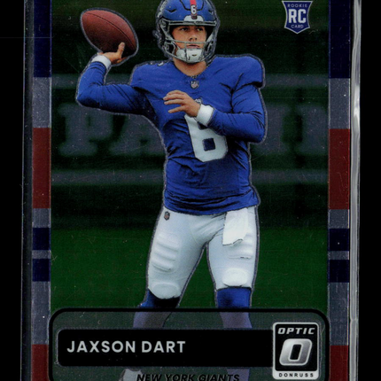 2025 Panini Donruss Optic Football Jaxson Dart #2 RC