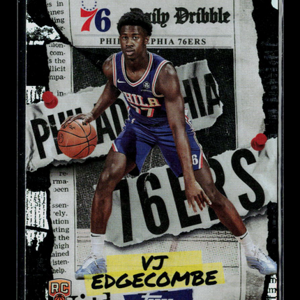 2025 Topps Daily Dribble VJ Edgecombe #DD-33