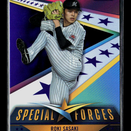 2024 Topps Stadium Club Special Forces Roki Sasaki #SF-13 03/10