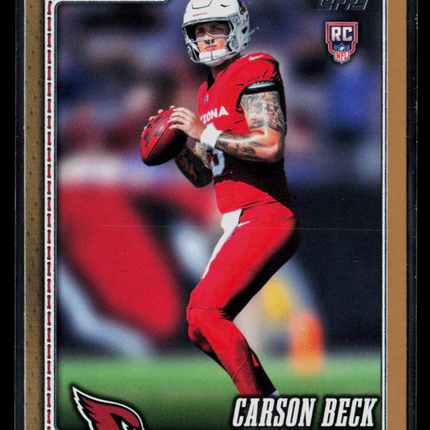 2026 Topps Carson Beck #305 Gold 1098/2026 RC