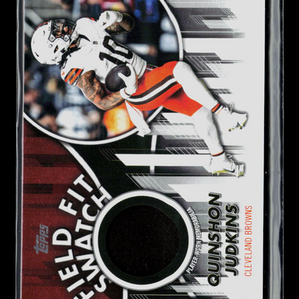 2026 Topps Flagship Quinshon Judkins #FFSC-QJ Player-Worn Patch