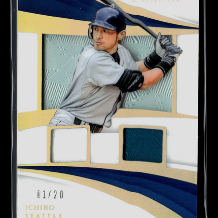 2018 Panini Immaculate Ichiro Suzuki Ichiro #SBM-IS 01/20 Game-Used Patch