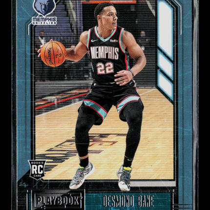2021 Panini Chronicles Playbook Basketball Desmond Bane #174 RC
