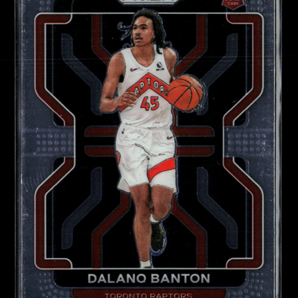 2021 Panini Prizm Dalano Banton #328 RC