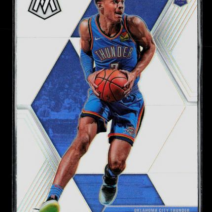 2020 Panini Mosaic Darius Bazley #227 RC Silver