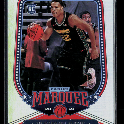 2021 Panini Chronicles Marquee Desmond Bane #245