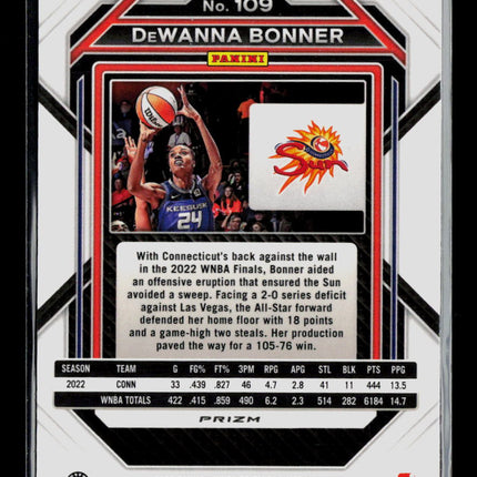 2023 Panini Prizm WNBA DeWanna Bonner #109 Silver