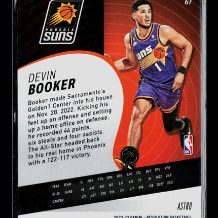 2023 Panini Revolution Basketball Devin Booker #67 Astro