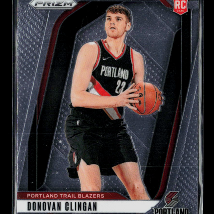 2024 Panini Prizm Basketball Donovan Clingan #221 RC