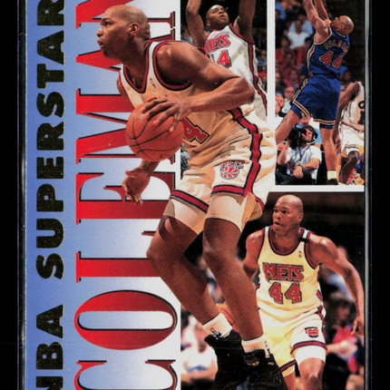 1994 Fleer NBA Superstars Derrick Coleman #3