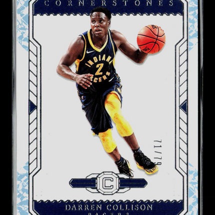 2018 Panini Cornerstones Darren Collison #29 Crystal 71/79