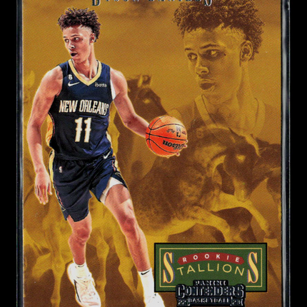 2023 Panini Contenders Rookie Stallions Dyson Daniels #6
