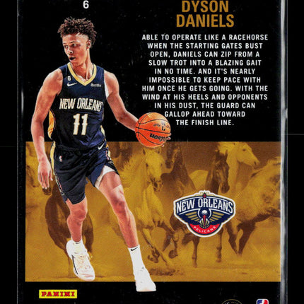 2023 Panini Contenders Rookie Stallions Dyson Daniels #6