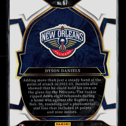 2023 Panini Select Dyson Daniels #67 Concourse