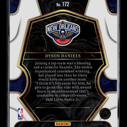 2023 Panini Select Dyson Daniels #172 Blue RC