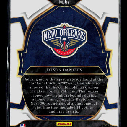 2023 Panini Select Dyson Daniels #67 Blue RC