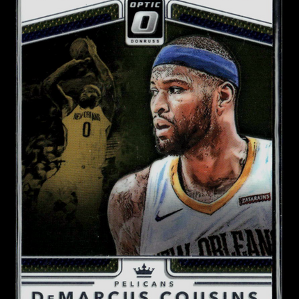 2018 Donruss Optic Court Kings DeMarcus Cousins #23