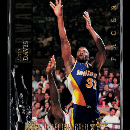 1994 Upper Deck Collector's Choice Dale Davis #19 Gold Signature
