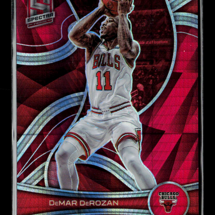 2022 Panini Spectra DeMar DeRozan #9 Red