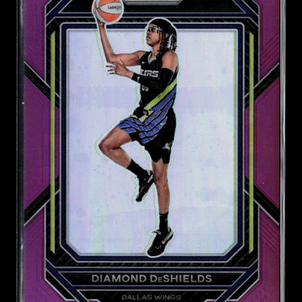 2023 Panini Prizm WNBA Diamond DeShields #119 Purple /149