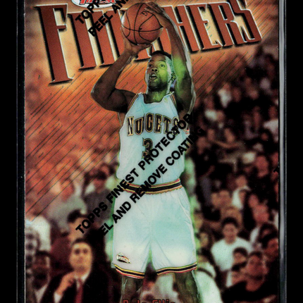 1996 Topps Finest Finishers Dale Ellis #F6 Refractor