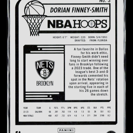 2023 Panini NBA Hoops Dorian Finney-Smith #3 /199