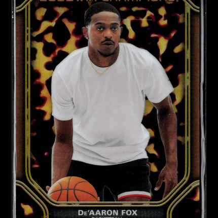 2024 Upper Deck Goodwin Champions De'Aaron Fox #P3 Tortoise Shell 051/149