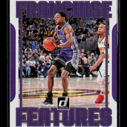 2023 Panini Donruss Franchise Features De'Aaron Fox #24