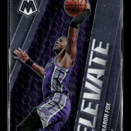 2021 Panini Mosaic Elevate De'Aaron Fox #11