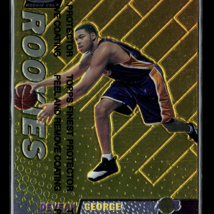 1999 Topps Finest Devean George #123