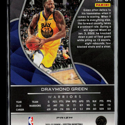 2022 Panini Spectra Draymond Green #81