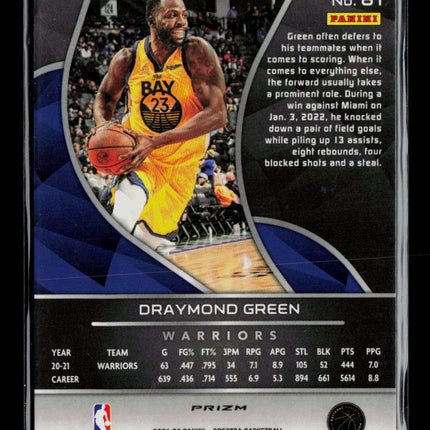 2022 Panini Spectra Basketball Draymond Green #81