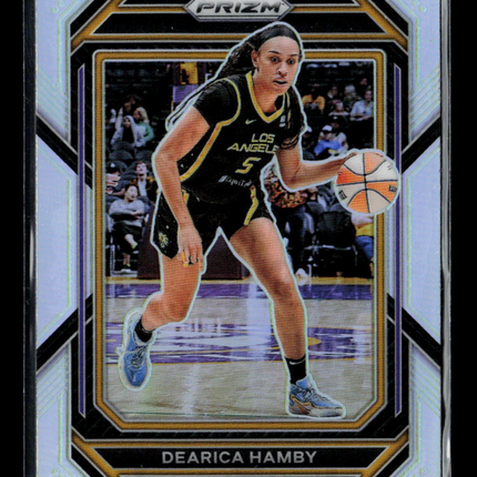 2023 Panini Prizm Dearica Hamby #89 Silver