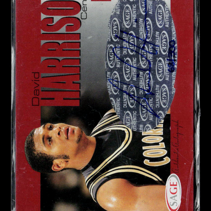 2004 SAGE David Harrison #A14 Auto /300
