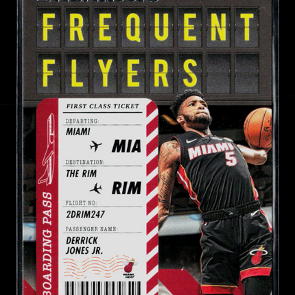 2020 Panini Hoops Frequent Flyers Derrick Jones Jr. #2