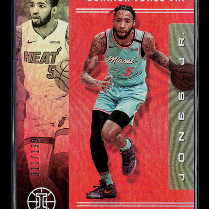2020 Panini Illusions Basketball Derrick Jones Jr. #39 011/199