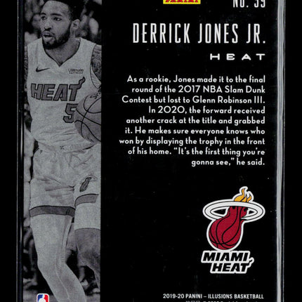 2020 Panini Illusions Basketball Derrick Jones Jr. #39 011/199