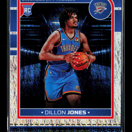 2024 Panini NBA Hoops Dillon Jones #256 RC Foil