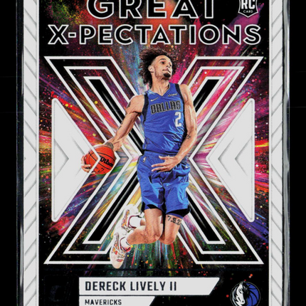 2023 Panini Donruss Great X-Pectations Dereck Lively II #20 RC