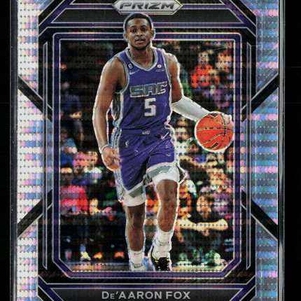 2023 Panini Prizm De'Aaron Fox #118 Silver